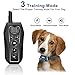 Zeonetak Rechargeable Dog Training Collar with Remote,1148 ft Remote Range, 3 Modes-Beep,Vibration&Shock(8 Levels), Shock Collar for Dogs Small Medium Large,100% IPX 7 Waterproof, Adjustable Strapsthumb 1
