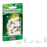 Dixon Ticonderoga DIX38025 Wedge Cap Erasers for Grade K-12, White - 25 Count25