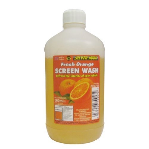 Silverhook SHXF05 Concentrated Fragranced Screen Wash, Orange, 500 ml