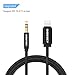 [Upgrade]iPhone 8 Aux Cord, Lightning to 3.5mm Male Aux Stereo Audio Cable, Micarsky Premium Nylon Car Home Stereo Headphone Jack adapter for iPhone X/8/8 Plus/7/7 Plus and Perfect Compatible of iOS