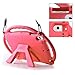 BMOUO Kids Case for New iPad 9.7 inch 2017/2018 - Shoulder Strap Shockproof Protective Handle Kickstand Case Cover for iPad 9.7 inch 2017 & 2018 / iPad Air/iPad Air 2 (Red)
