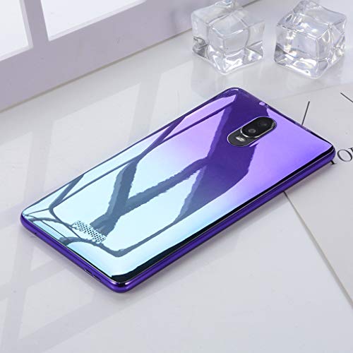 5.0" Ultrathin Unlocked - Android5.1 Dual-Core 512MB+4GB+Extra 16GB GSM/3G WiFi Dual SIM Dual Camera Smart Cellphone (Purple)