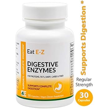 Eat Ez Original 30 Vegan Capsules Complete Digestive Enzyme Supplement Anti Bloating Gut Health #vegan #digestive #enzymes Eat Ez Original 30 Vegan Capsules Complete Digestive Enzyme Supplement Anti Bloating Gut Health