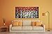 V-inspire Paintings, 20x40 Inch Modern Abstract Painting Red Birch Tree Oil Hand Painting 3D Hand-Painted On Canvas Abstract Artwork Art Wood Inside Framed Hanging Wall Decoration