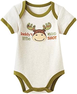 Cuddle Bear Baby Boys' Dads Big Shot Bodysuit 6 Months