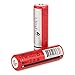 UltraFire 18650 Battery 3.7V 2600mAh MAX Li-ion Rechargeable Battery Button Top Battery (2 Piece)