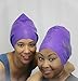 Jumbo Purple - Waterproof Silicone, Slip-On, Comfort-Fit Design, Swim Cap Or Shower Cap for Dreadlocks, Longer Hair & High-Volume Hair Styles