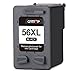 CMTOP 56 57 XL Ink Compatible for HP 56XL 57XL Ink Cartridges, 1 Black+1 Tri-Color, for HP PSC 1315 2210 DeskJet 5550 5650 5150 5850 Photosmart 7550 7960 7350 7760 7660 7260 7450 Officejet 6110 4215