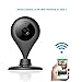 MiSafes Wireless Camera, Home Security Indoors Camera Surveillance 720P Camera with Microphone Speaker 2 Way Talk Remote Monitor Motion Alert work with iOS & Andriod smartphones (Black)