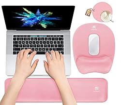 Memory Foam Set Keyboard Wrist Rest Pad & Mouse