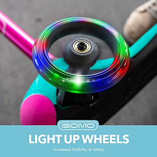 GOMO 3 Wheel Scooters for Kids 25 Years Old Toddler Scooter for Kids