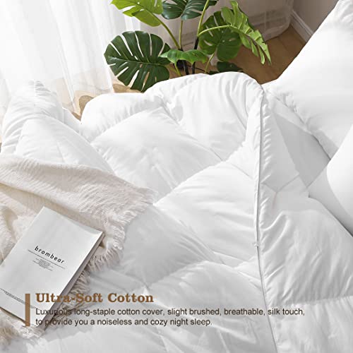 DWR Luxury King Goose Feathers Down Comforter, UltraSoft Egyptian