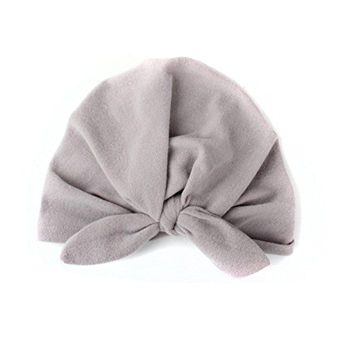 Udolove Baby Headband Set- Girl Soft Turban Knot Rabbit Headwrap Hospital Hat (10pcs Cotton Rabbit Set)