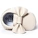 Voberry Baby Boys Girls Soft Soled Tassel Bowknots Crib Shoes PU Moccasins (0~6M, White)