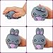 Purple Ladybug Novelty Slow Rising Easter Bunny & Friends Jumbo SQUISHIES Pack in Gift Worthy Box: Bunny, Chick, & Easter Basket Kawaii Soft Squishy Toys & Bonus Stickers Come with The Squishys!