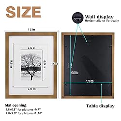 Egofine 11x14 Picture Frame Display Pictures