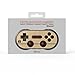 8Bitdo F30 Pro Wireless Bluetooth Gamepad Game Controller Joystick Retropie Raspberry Pi, masOS, Windows, Android, Steam, Switch Flannel Bagthumb 2