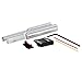 Dawson Precision Glock Fixed Competition Sight Set - Black Rear & Fiber Optic Front