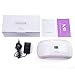 MelodySusie UV LED Nail Lamp Dryer, Smart LED Gel Curing Light, Compact Manicure Pedicure Nail Art Lamp with 3 Timer Setting, Intelligent Sensor for Acrylic, Gel Nail Polish