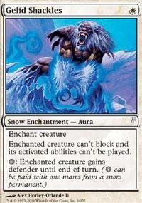 Magic: the Gathering - Gelid Shackles - Coldsnap