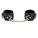 PU Leather Adjustable Handcuff Soft Fur Strong Durable Cuffs Multifunctional Bangle