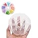 Honbay 2PCS 8 Grid Plastic Storage Organizer Containers Jewelry Box Fishing Box Pill Box
