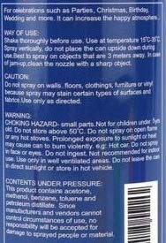 2x12 Cans Silly Goofy Crazy Prank Party String Spray Streamer Wedding Supplies Toys Quick Arrive