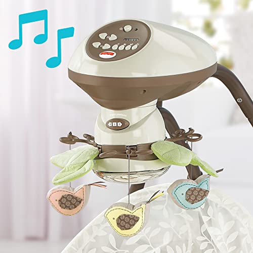 Fisher-Price My Little Snugabunny Swing, dual motion baby swing