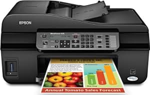 Amazon.com: Epson WorkForce 435 Color Inkjet Wireless All-in-One Printer with Fax (C11CB45201 