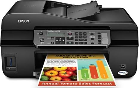 Amazon.com: Epson WorkForce 435 Color Inkjet Wireless All-in-One