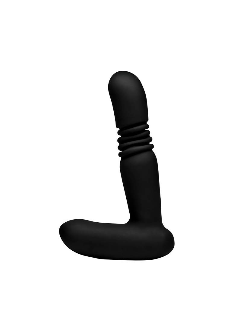 Silicone Thrusting Anal Plug with Remote Control