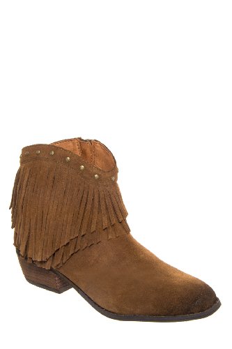 Minnetonka Women's Bandera Suede Pull-On Fashion Boot