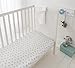 Cuddles & Cribs 2 Pack GOTS Certified Organic Cotton Fitted Crib Sheet - Blue, Elephant