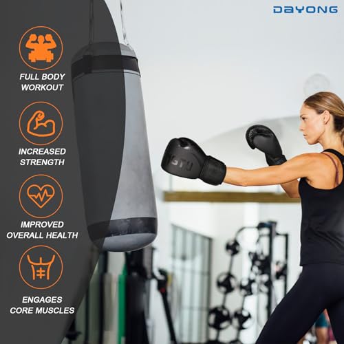 DAYONG Boxing Gloves for Men Women, Kickboxing MMA Punching Gloves, 10oz/12oz/14oz/16oz Boxing Training Gloves for Sparring, Punch Bag, Martial Arts, Fighting, Muay Thai.