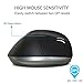 OJA Wireless Vertical Ergonomic Optical Mouse Right Hand Rechargerable Gaming Mice 3 Adjustable DPI 800 / 1000 /1200 Super Comfortable (Black)