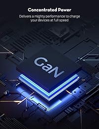 USB C Wall Charger, RAVPower 61W PD 3.0 [GaN Tech] Type C Fast Charging Power Delivery Foldable Adapter, Compatible with iPhone 11 Pro Max, MacBook Pro Air, Ipad Pro 2018 and More (Black)