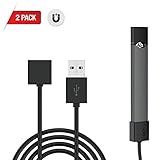 Magnetic Charger USB Cable - 2.6 Ft Cord (2 Pack)