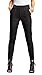 Women's Dress Pants - Slim and Bootcut - 7 Colors - by Conceited (Medium, Slim Pin Stripe Black)