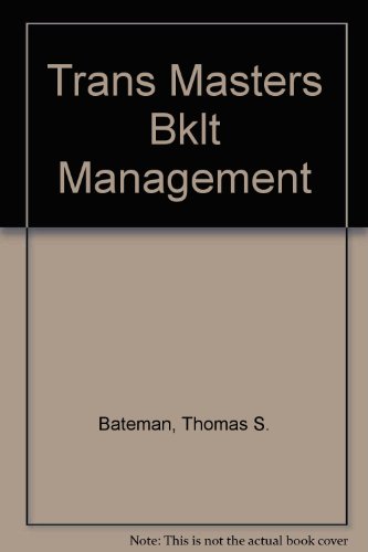 Trans Masters Bklt Management