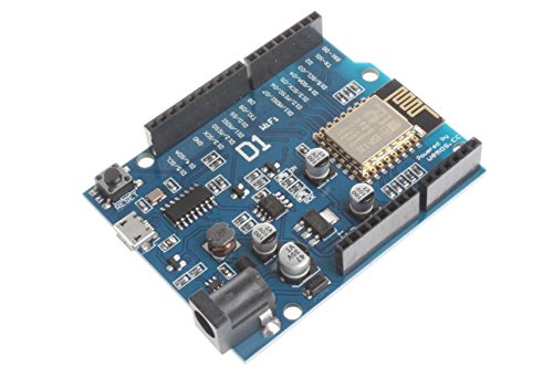 NOYITO WeMos D1 WiFi UNO Development Board Based On ESP-8266EX Shield Compatible with IDE to Program for Arduino