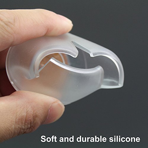 Maydahui 36PCS Round Chair Leg Floor Protector Rubber Caps Silicone Table Pads Furniture Circular Feet Covers ( Size 1 to 1-1/7 Inches)