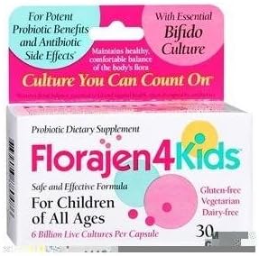 Floragen 4 kids probiotic dietary supplement-30 caps - Buy Packs and SAVE (Pack of 2)