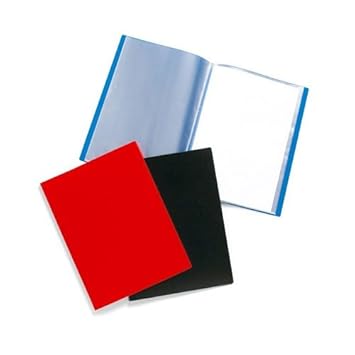 Banner A4 Presentation Display Book 20 Pocket Rigid Polypropylene