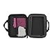 Muslady 17-Key Kalimba Case Thumb Piano Mbira Box Bag Water-resistant Shock-proof with Gloves Finger Stall Cleaning Cloth