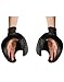 Disguise Lego Iconic Hands Accessory, Black, One Size