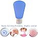 Travel Bottles Set - Yookat BPA Free Leak Proof Silicone Squeezable and Refillable Travel Containers/Cosmetic Travel Bottles for Shampoo,Conditioner,Lotion,Toiletries (3oz, Pack of 3,White Pink Blue)