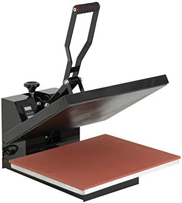 Nurxiovo 16x20 T-Shirt Press Machine Power Heat Press Industrial Quality Digital Sublimation Printing Press Heat Transfer Machine for T-Shirt/Mouse Pad/Phone Case/Cotton/Bags/Tablecloth