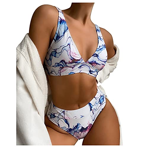 Iusun Women Piece Bikini Swimsuit Sets Bathing Suit High Waist
