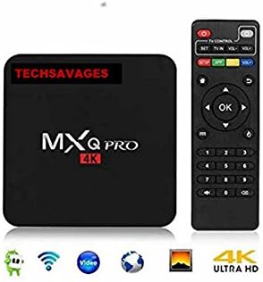 Android 6.0 TV Box, Techsavages MXQ PRO Amlogic S905X Quad-core 64-bit 1G 8G UHD 4K 60fps H.264 Media Center Smart OTT TV BOX