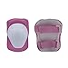 LANOVAGEAR Toddler Helmet for 3-8 Years Kids Helmet Knee Elbow Pads Wrist Guards Adjustable Bike Skating Skateboard Helmet for Kids